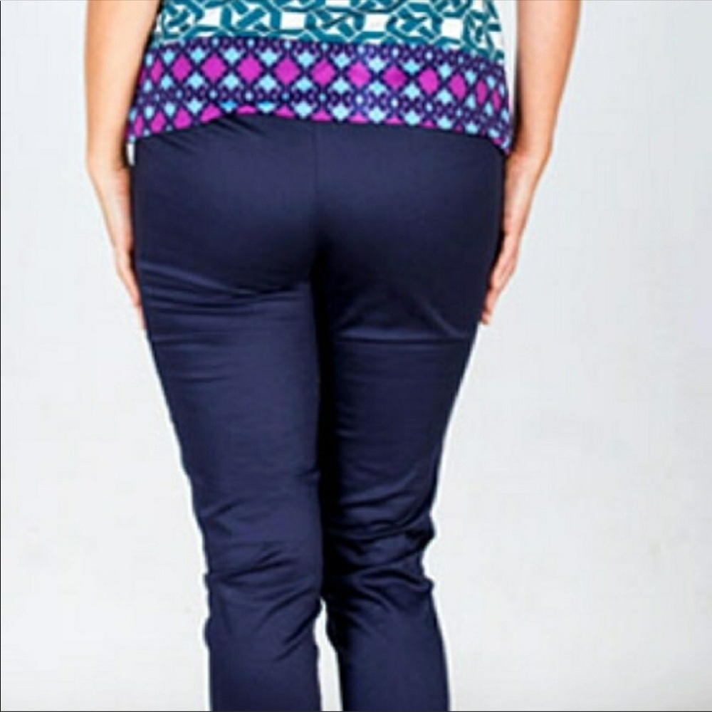 TRACY NEGOSHIAN Slim style Chinos size 10 - Picture 3 of 4